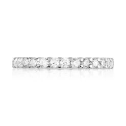 Alliance argent 925 zirconias tour complet