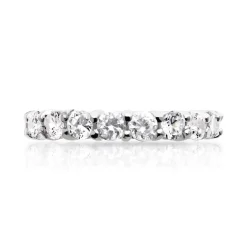 Alliance argent 925 zirconias tour complet
