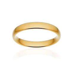Alliance classique ruban confort or 375 jaune poli 3,5 mm
