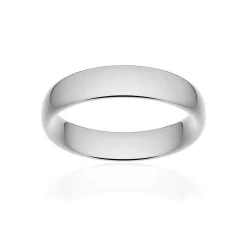 Alliance classique ruban confort platine 950 poli 5 mm