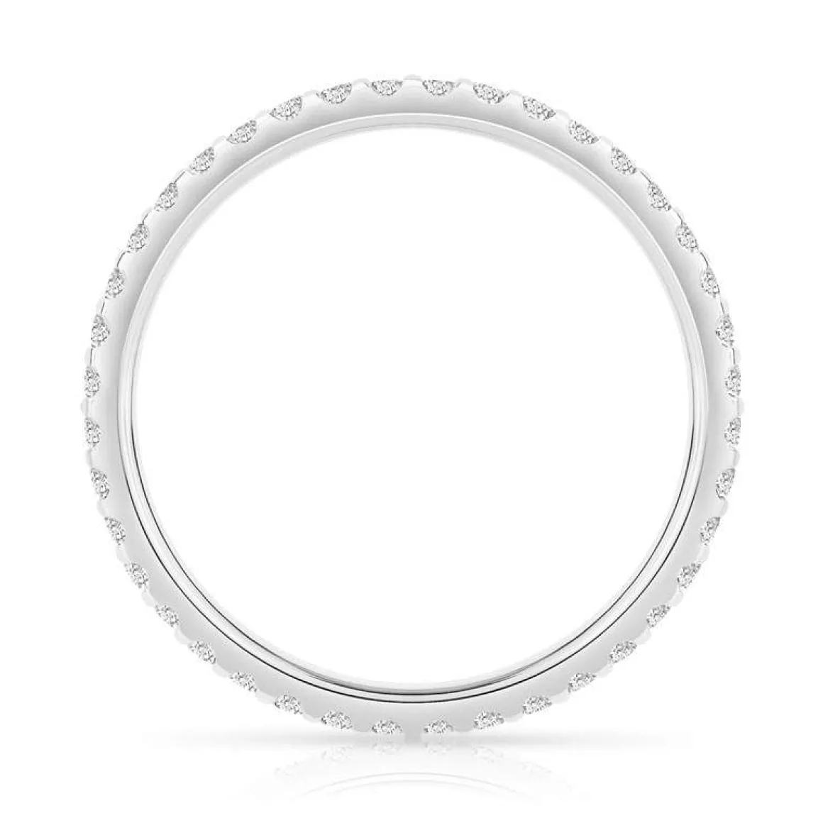 Alliance or 750 blanc diamant