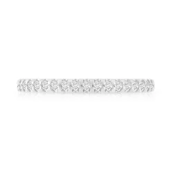 Alliance or 750 blanc diamant