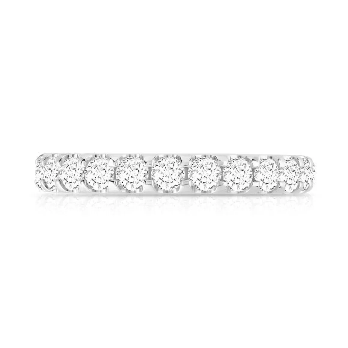 Alliance or 750 blanc diamant