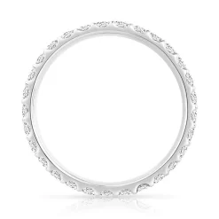 Alliance or 750 blanc diamant