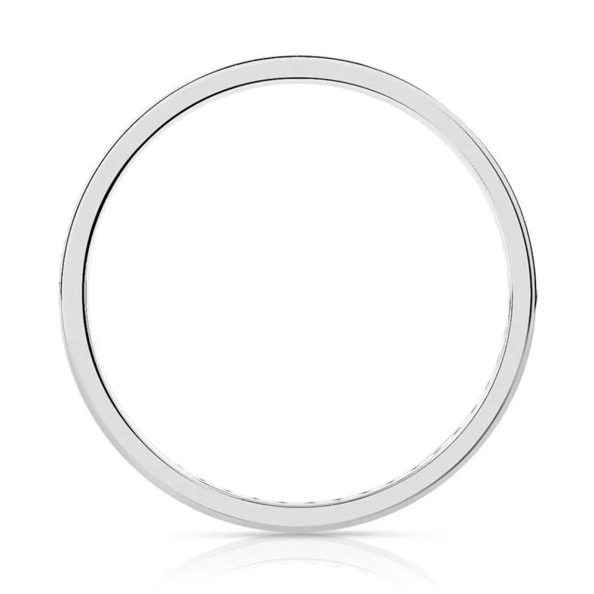 Alliance or 375 blanc diamant