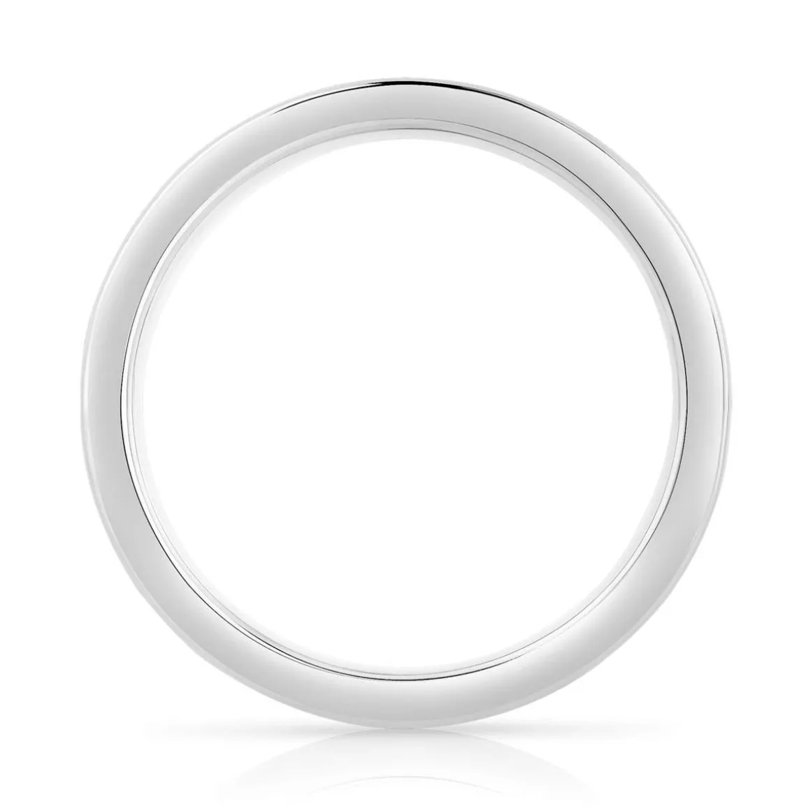Alliance or 750 blanc diamant H/SI