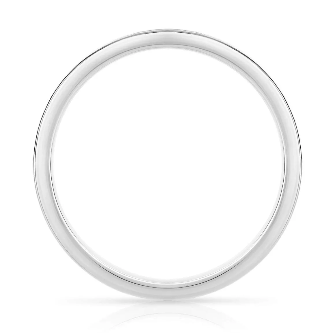 Alliance or 750 blanc diamant H/SI