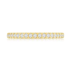 Alliance or 750  jaune diamant H/SI