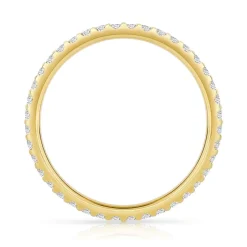 Alliance or 750 jaune diamant H/SI