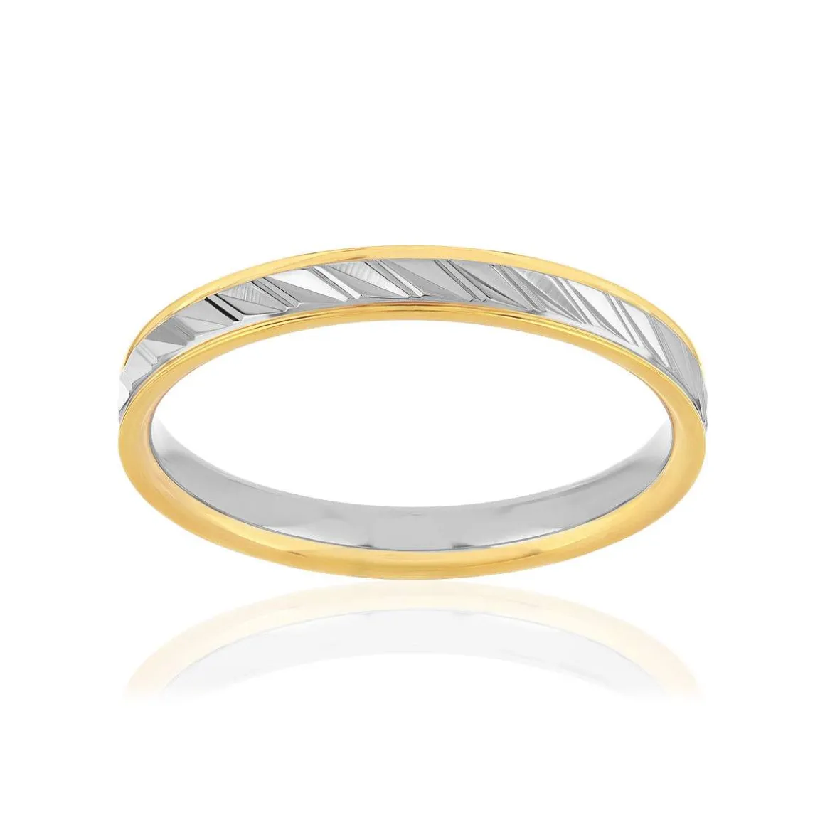 Alliance 2 ors 375 jaune et blanc