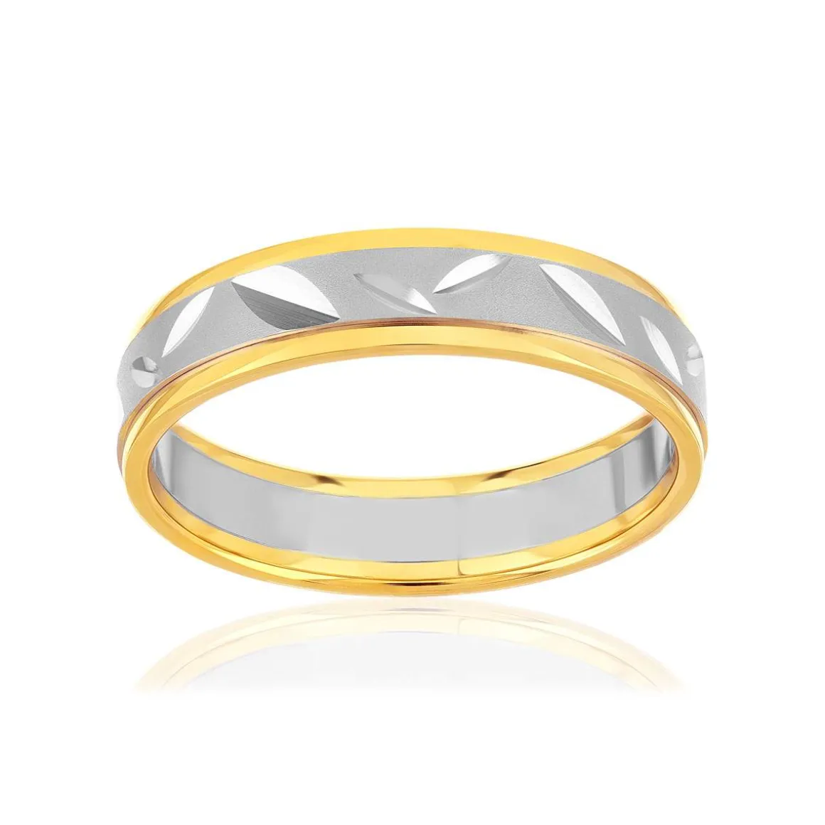 Alliance 2 ors 750 jaune et blanc