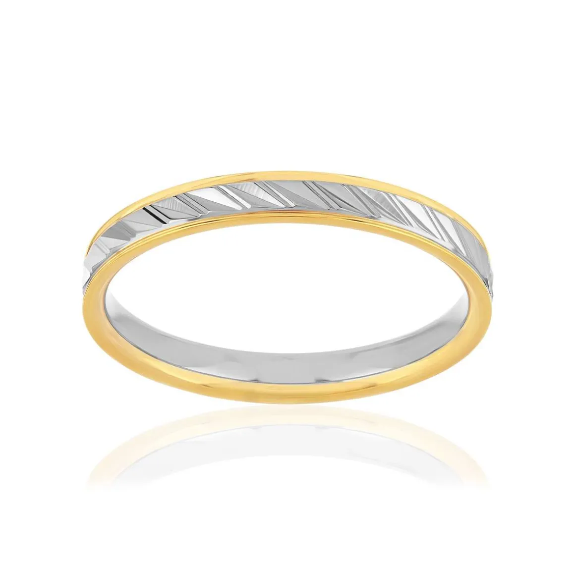 Alliance 2 ors 750 jaune et blanc