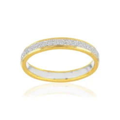Alliance 2 ors 375 jaune et blanc 3 mm