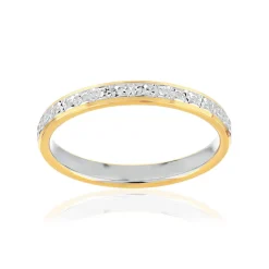 Alliance 2 ors 750 jaune et blanc 2.5 mm