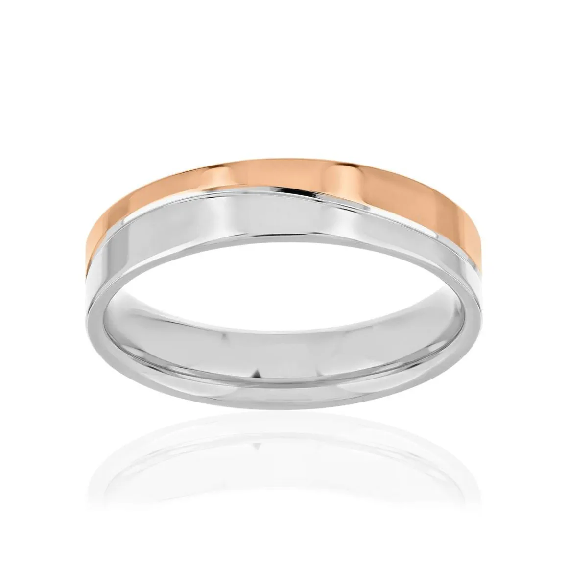 Alliance 2 ors 750 rose et blanc