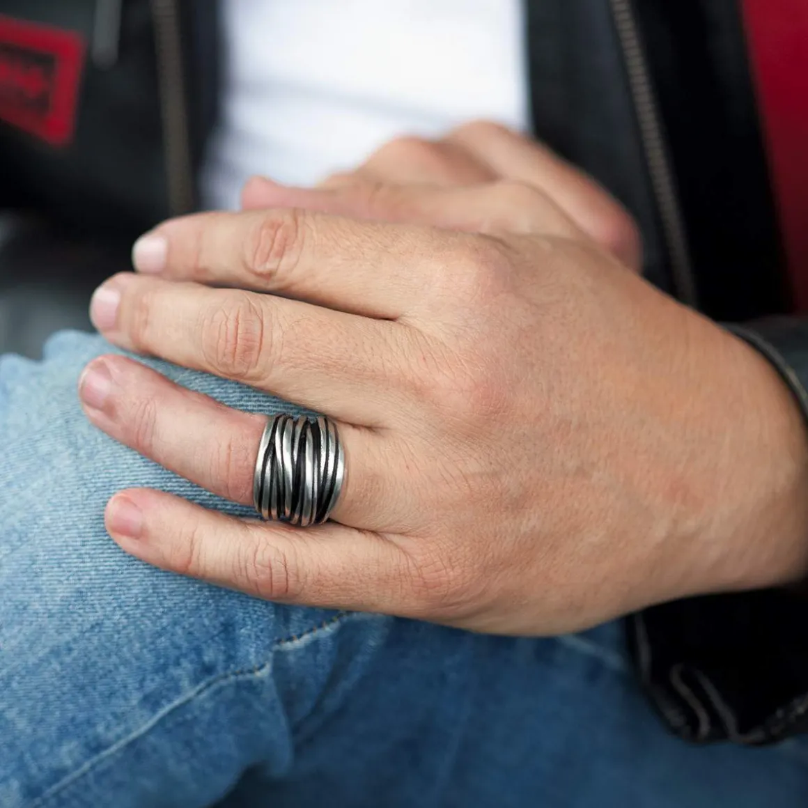 Bague acier