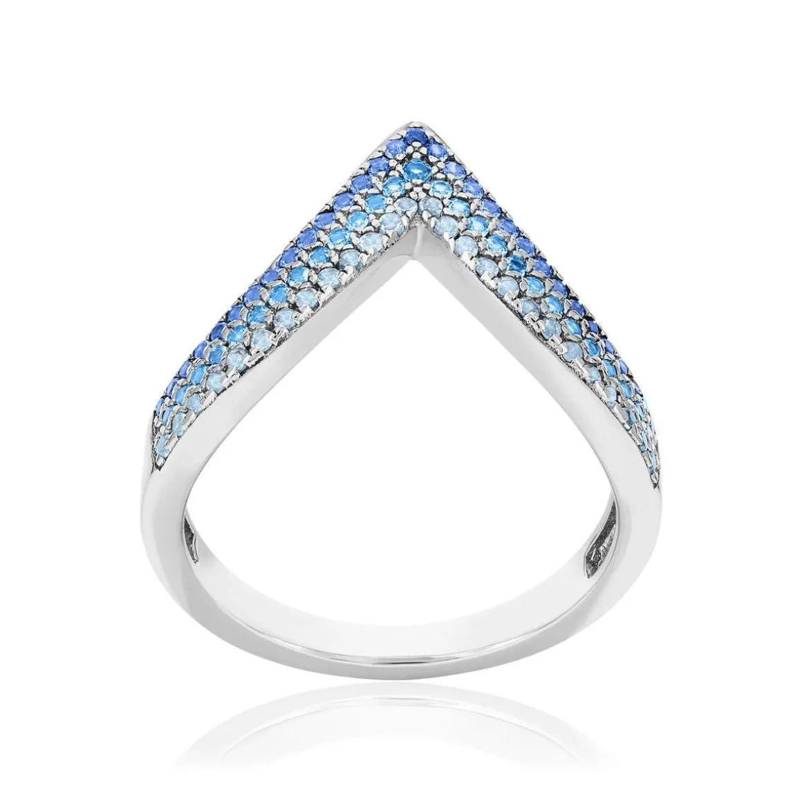 Bague argent 925 et pierres synthétiques