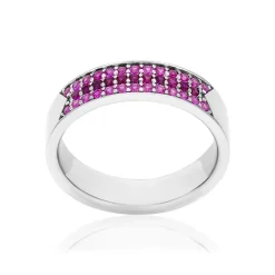 Bague argent 925 et pierres synthétiques