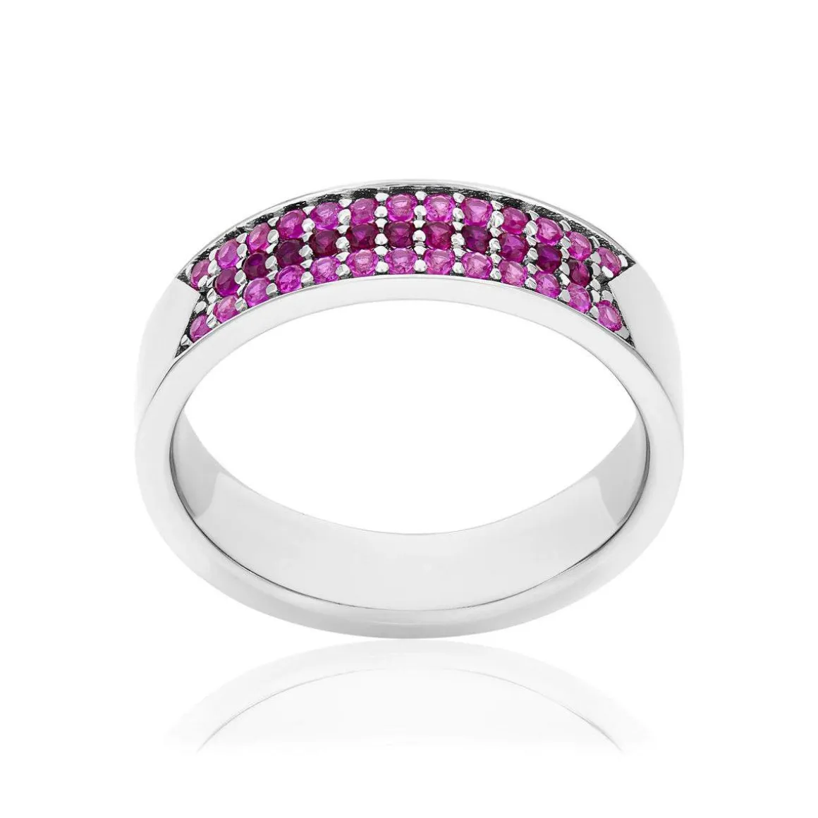 Bague argent 925 et pierres synthétiques