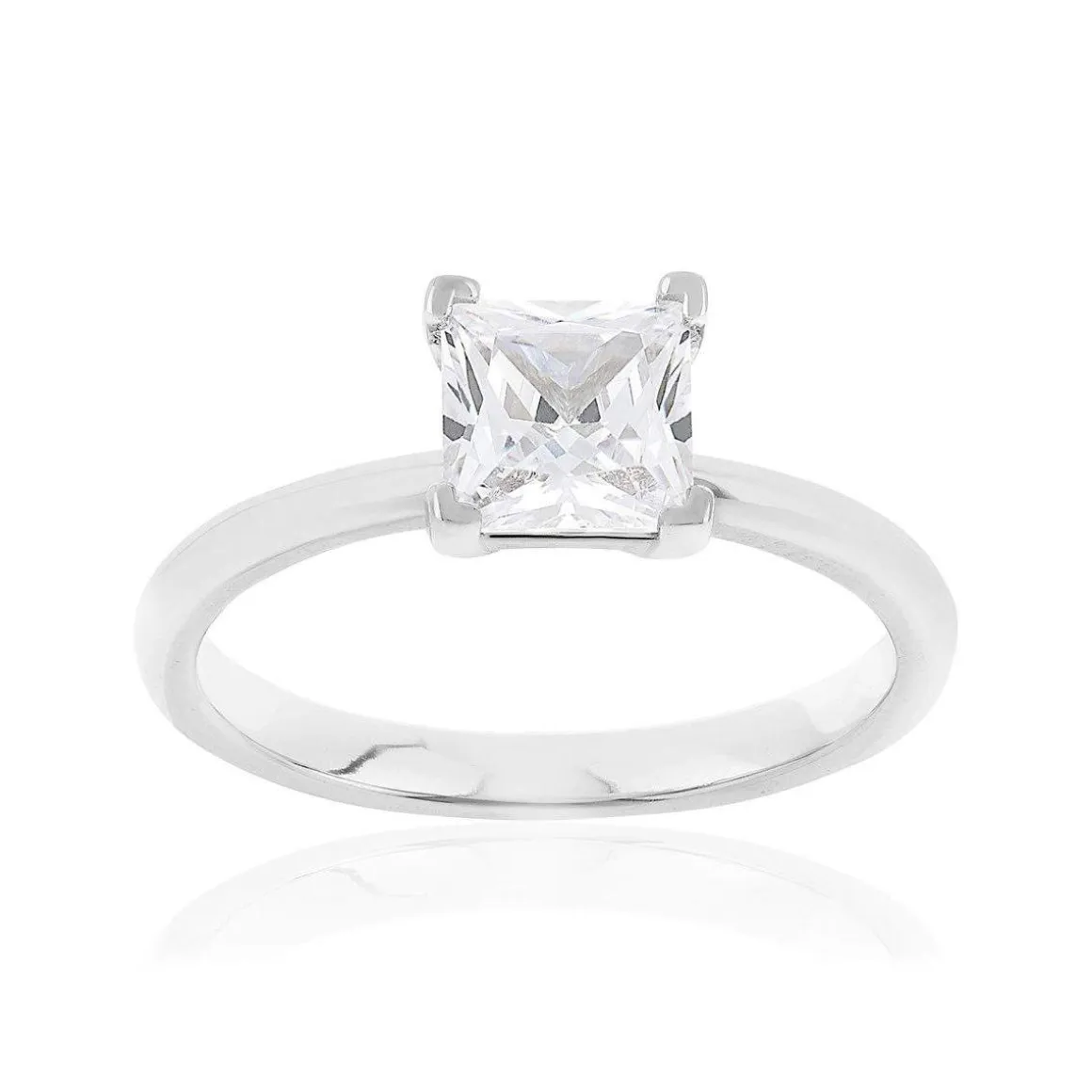 Bague argent 925 et zirconia