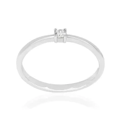 Bague argent 925 et zirconias