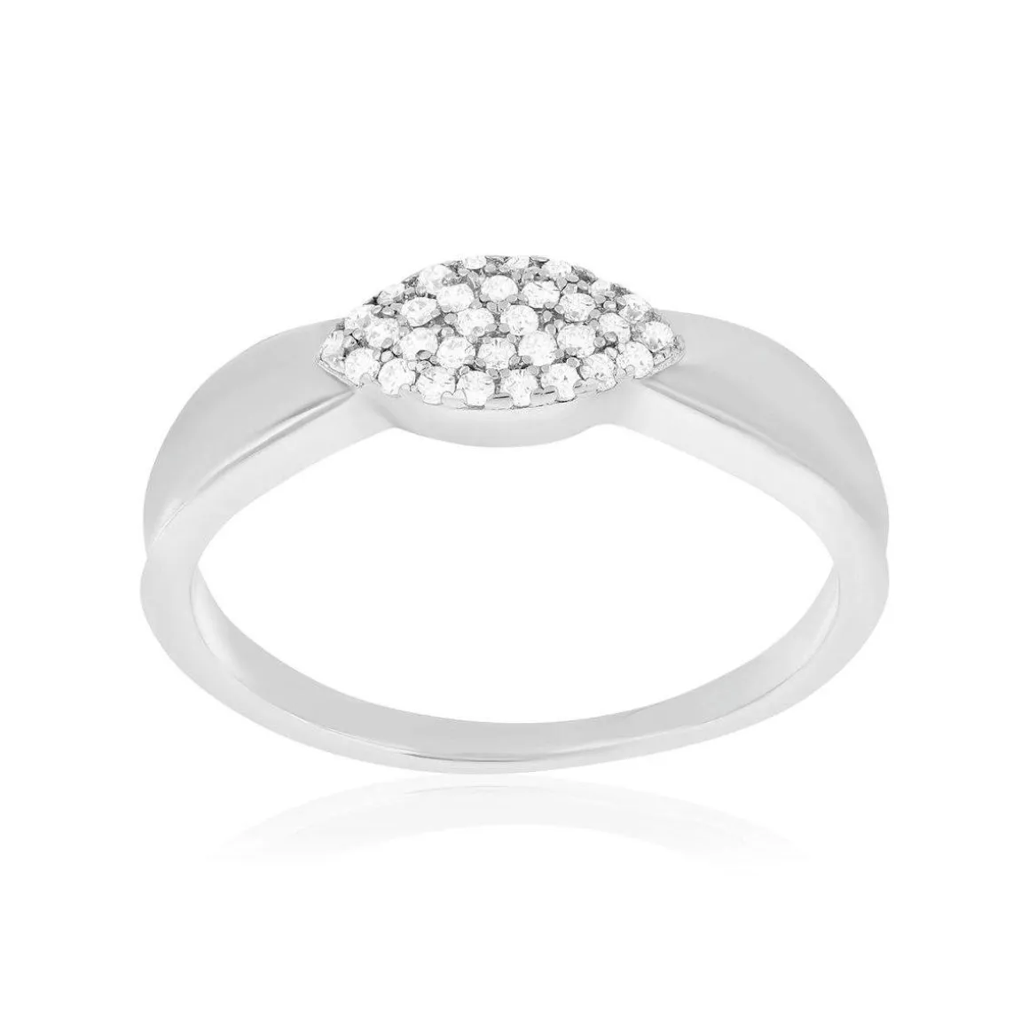 Bague argent 925 et zirconias