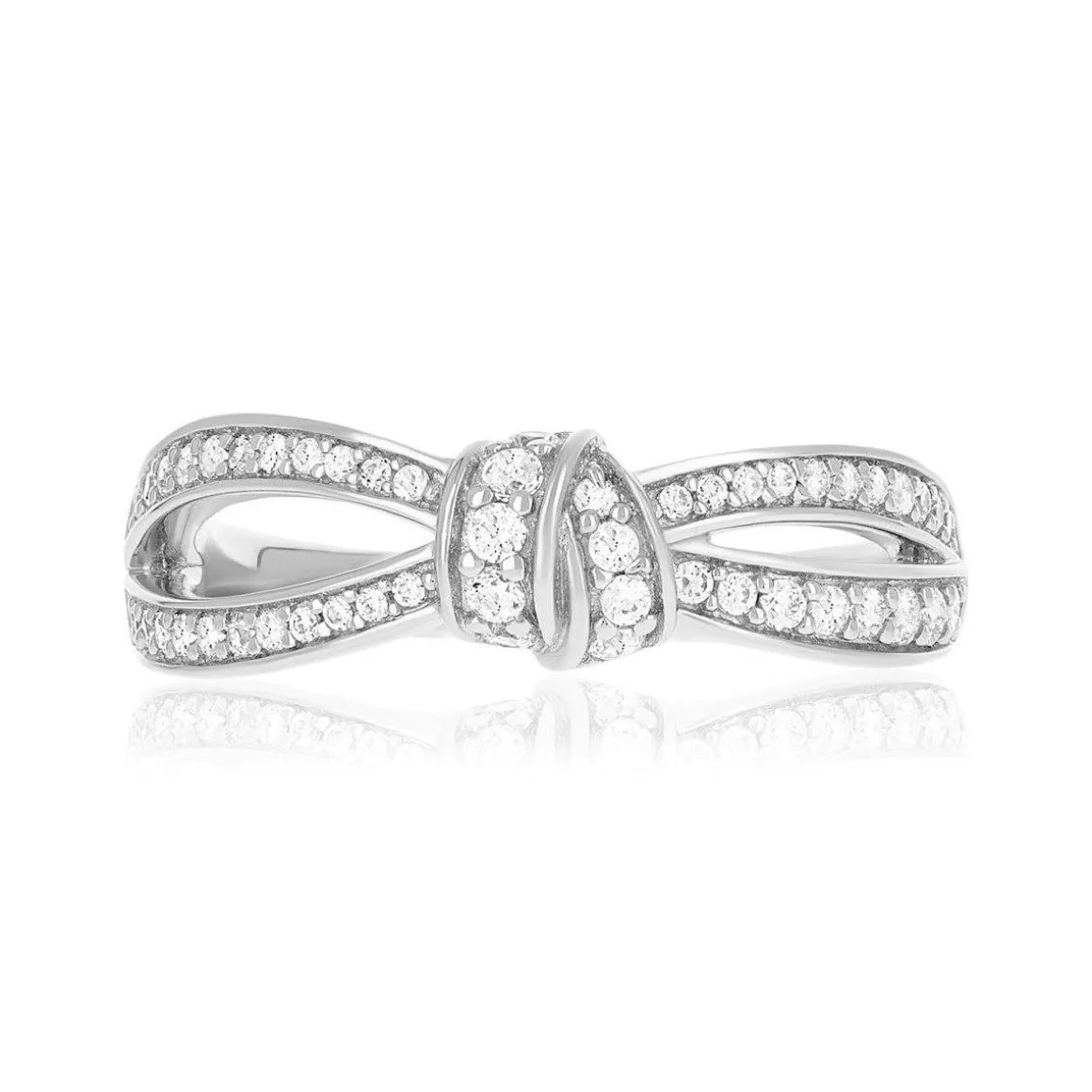 Bague argent 925 et zirconias