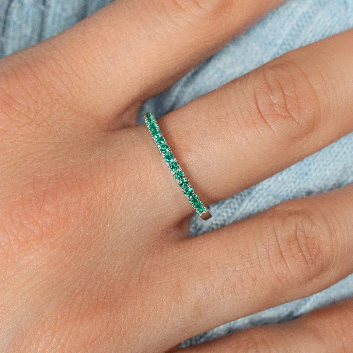 Bague argent 925 et zirconias