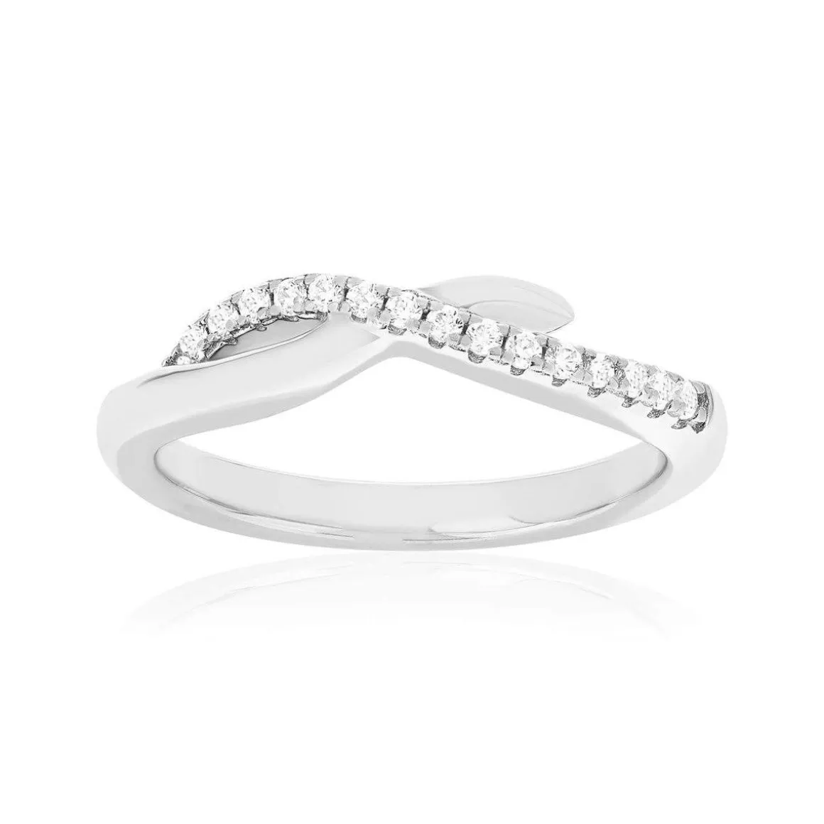 Bague argent 925 et zirconias
