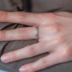Bague argent 925 et zirconias