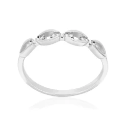 Bague argent 925 et zirconias