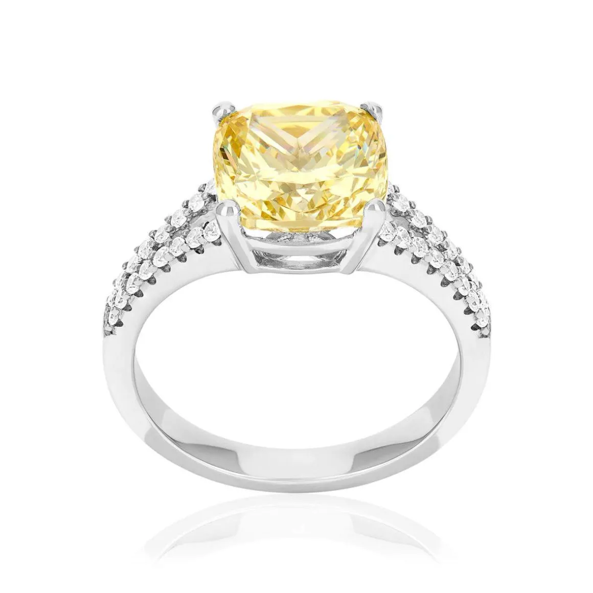 Bague argent 925 et zirconias