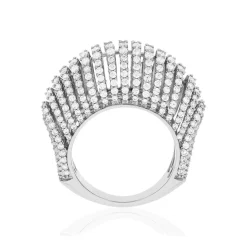 Bague argent 925 et zirconias