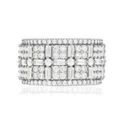 Bague argent 925 et zirconias