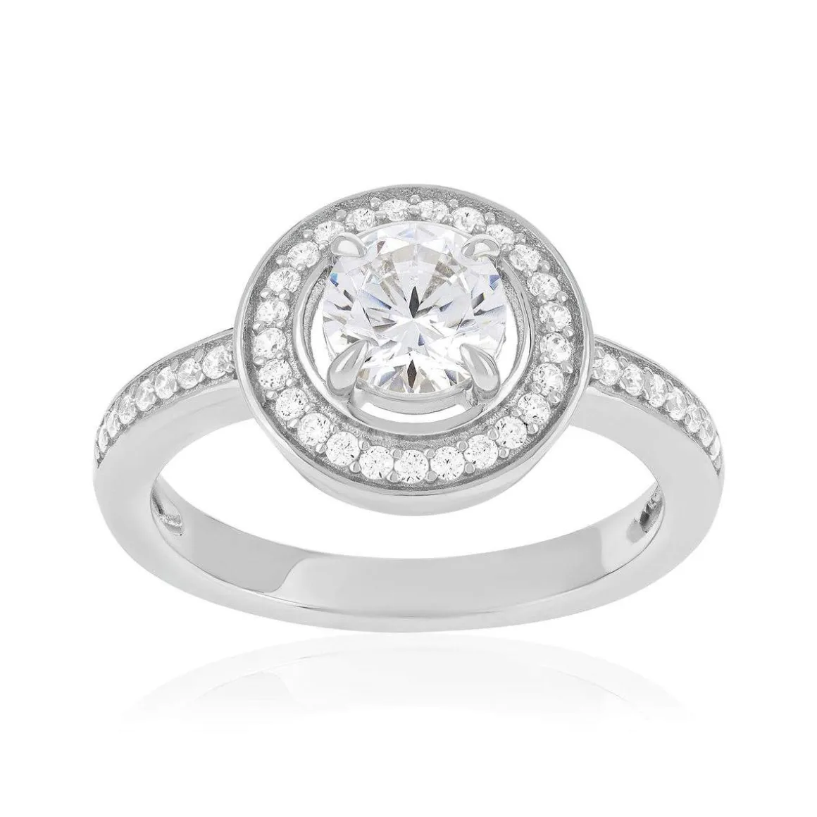 Bague argent 925 et zirconias