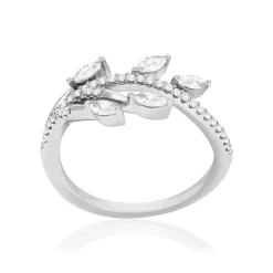 Bague argent 925 et zirconias