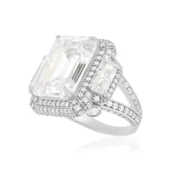 Bague argent 925 et zirconias