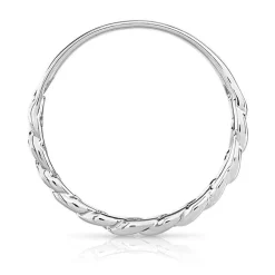 Bague argent 925 maille gourmette