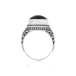 Bague argent 925 onyx
