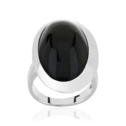 Bague argent 925 onyx