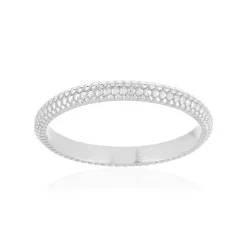 Bague argent 925 perlée