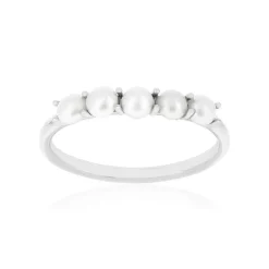 Bague argent 925 perles de Chine