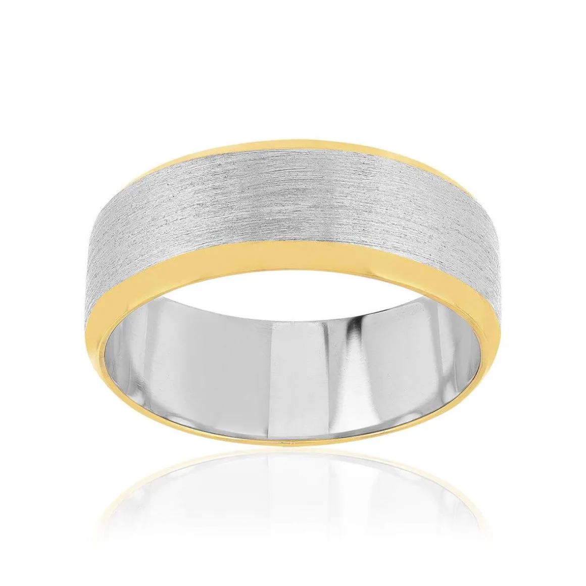 Bague argent 925 2 tons