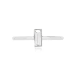 Bague argent 925 zirconia