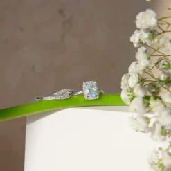 Bague argent 925 zirconias