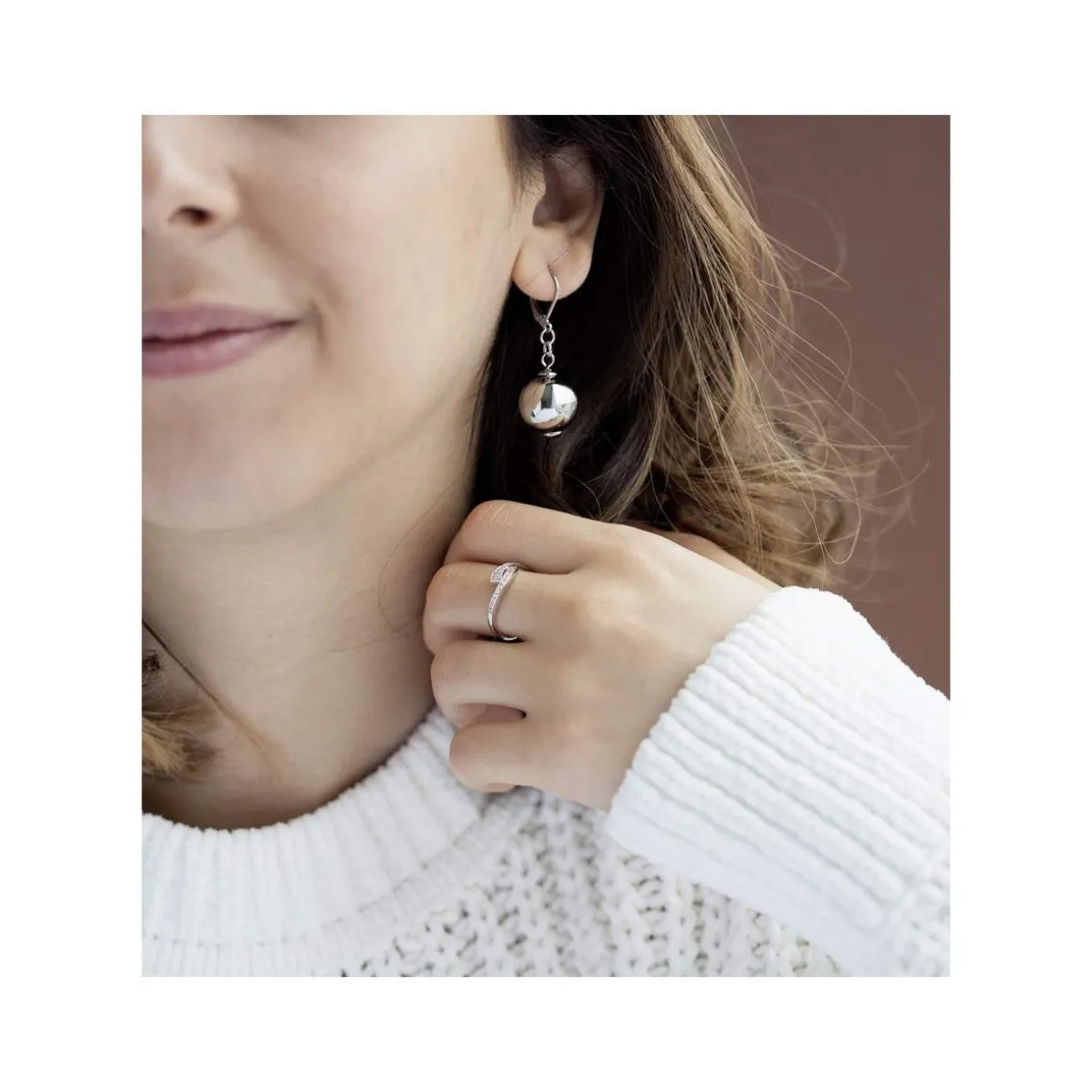 Bague argent 925 zirconias