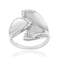 Bague argent 925 zirconias