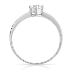 Bague argent 925 zirconias