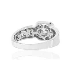 Bague argent 925 zirconias