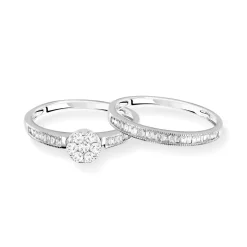 Bague argent 925 zirconias